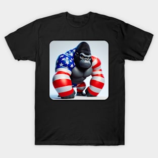 Grumpy Gorilla #7 T-Shirt